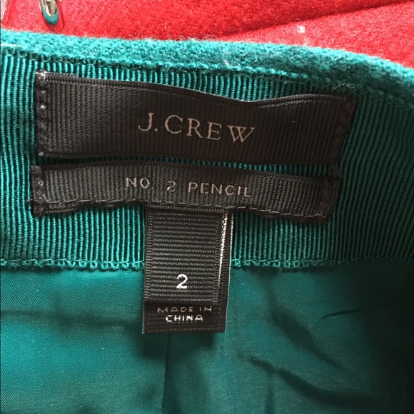 J. CREW Wool No 2 Pencil Skirt - Picture 6 of 6